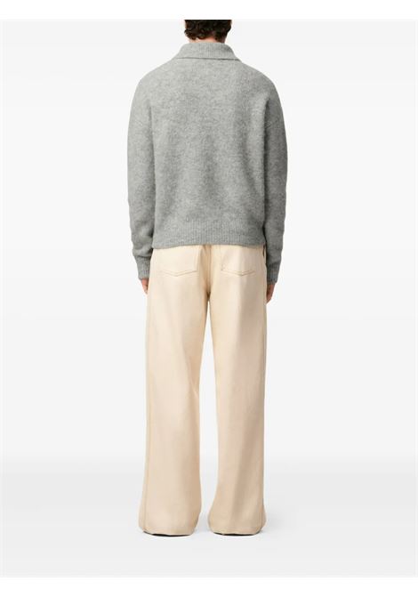 ami polo man grey AMI PARIS | HPL405.KN0021050